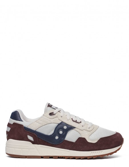 Baskets Saucony Shadow 5000 Bordeaux, Blanc et Bleu Marine - HYLTON.Fr