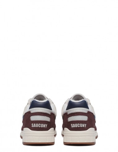 Baskets Saucony Shadow 5000 Bordeaux, Blanc et Bleu Marine - HYLTON.Fr