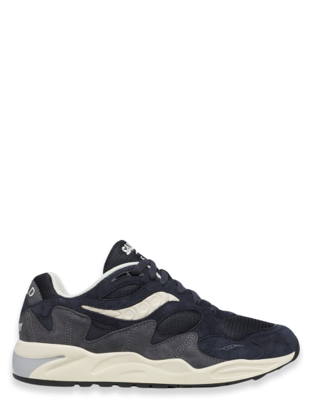 Baskets Saucony Shadow 6000 Bleu Marine  Gris - Style Rétro & Confort