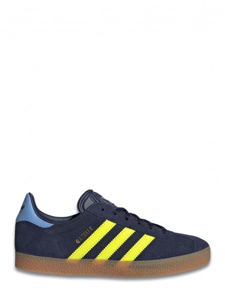 Adidas Gazelle Bleue & Jaune : Sneakers Classiques au Design Épuré - HYLTON.Fr