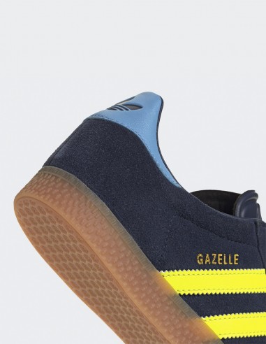 Adidas Gazelle Bleue & Jaune : Sneakers Classiques au Design Épuré - HYLTON.Fr