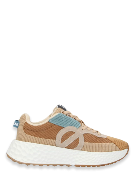 NO NAME - Baskets de ville Femme Carter Runner w Beige/Bleu - Hylton.fr
