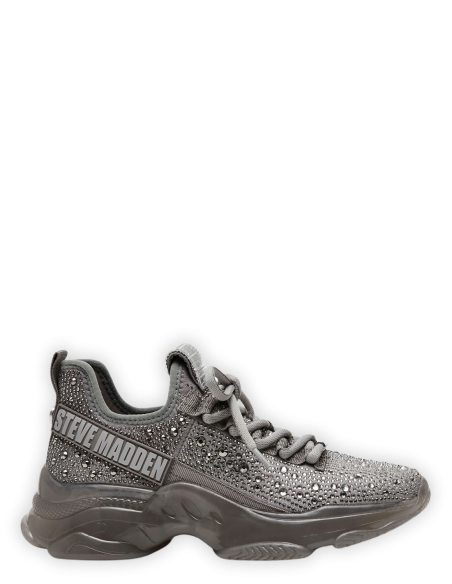 Steve Madden - Baskets Femme Mistica Sneaker Gris - Hylton.fr