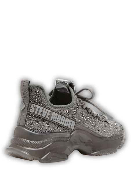 Steve Madden - Baskets Femme Mistica Sneaker Gris - Hylton.fr