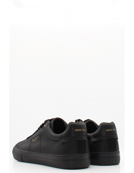 Baskets Pepe Jeans Noir - Élégance et Confort Quotidien - Hylton