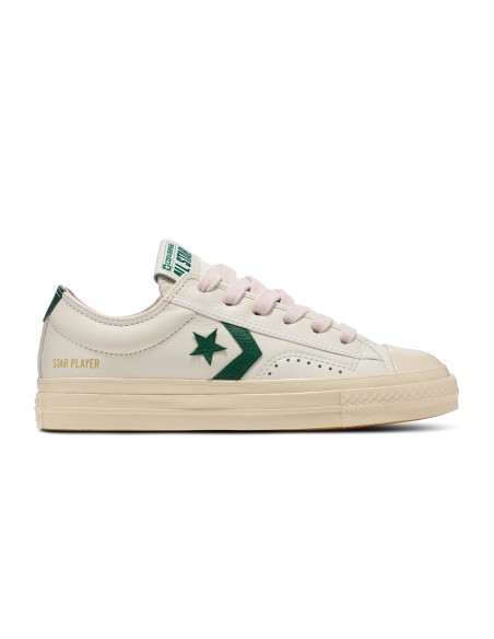 Converse - Sneakers Star Player ox Blanc/Vert - Hylton.fr