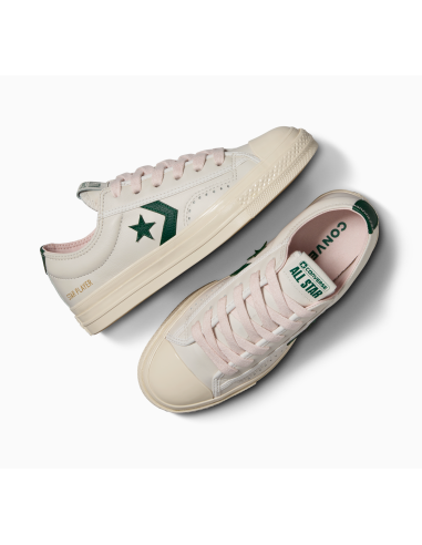 Converse - Sneakers Star Player ox Blanc/Vert - Hylton.fr