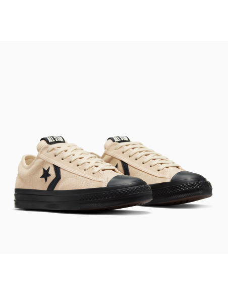 Converse - Sneakers Femme Star Player ox Beige/Noir - Hylton.fr