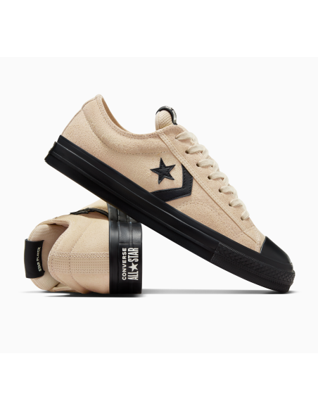 Converse - Sneakers Femme Star Player ox Beige/Noir - Hylton.fr