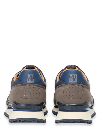 Napapijri - Baskets Homme Cosmos Bleu/Marron - Hylton.fr