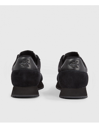 Calvin Klein - Baskets Homme Retro Runner Iconic Noir - Hylton.fr
