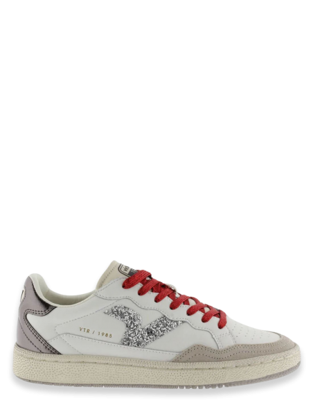 Victoria - Baskets de ville Femme Smash - Metal Glitter - Hylton.fr