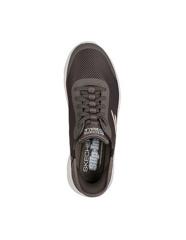 Skechers - Baskets Homme Go Walk Flex - Hands Up Marron - Hylton.fr