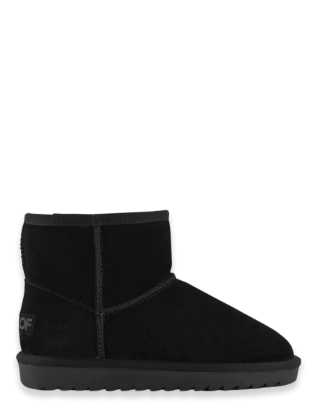 Colors of California YW001N - Bottines Fourrées Noires pour Femme - Hylton.fr