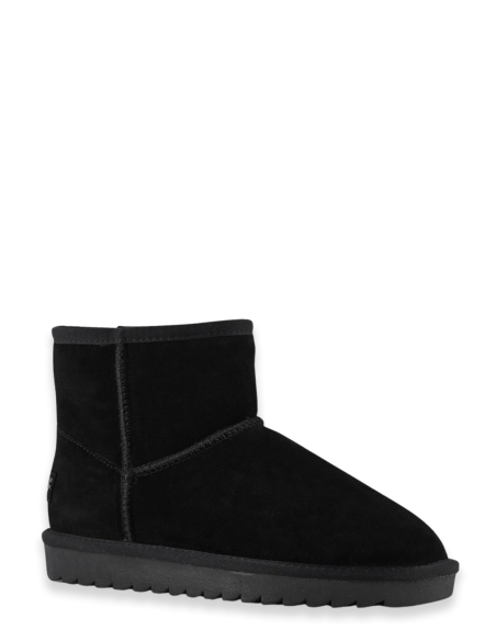 Colors of California YW001N - Bottines Fourrées Noires pour Femme - Hylton.fr