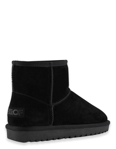 Colors of California YW001N - Bottines Fourrées Noires pour Femme - Hylton.fr