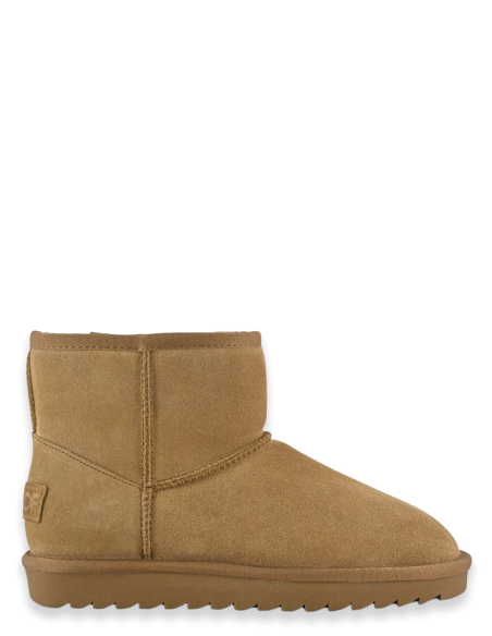 Colors of California YW001N - Bottines Fourrées Tan pour Femme - Hylton.fr