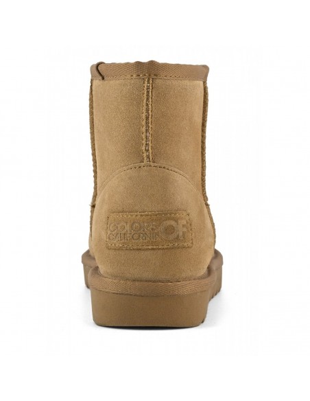 Colors of California YW001N - Bottines Fourrées Tan pour Femme - Hylton.fr