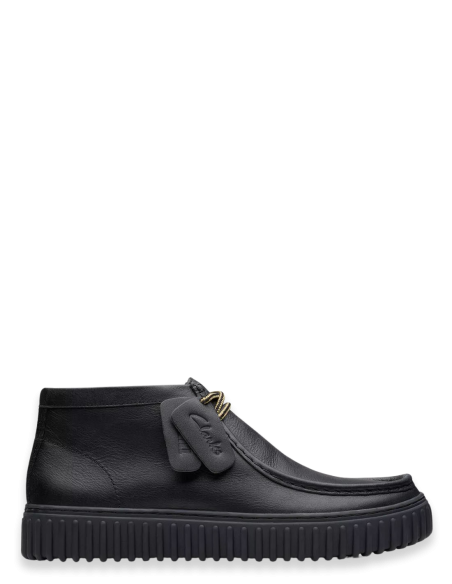 Clarks Originals - Torhill Hi Boot Black Leather  - Hylton.fr