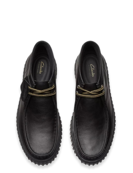 Clarks Originals - Torhill Hi Boot Black Leather  - Hylton.fr