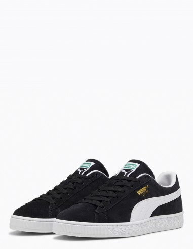 Puma Suede Classic Noir et Blanc : Élégance Intemporelle & Confort