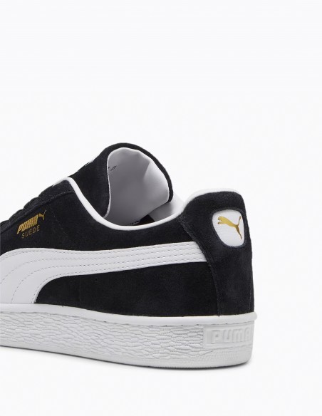 Puma Suede Classic Noir et Blanc : Élégance Intemporelle & Confort