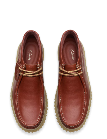 Chaussures Clarks Torhill en Cuir Brun - Style et Confort - Hylton.fr