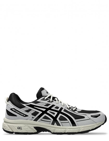 Asics Gel-Venture 6 Gris et Noir - Confort et Performance - Hylton.fr