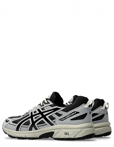Asics Gel-Venture 6 Gris et Noir - Confort et Performance - Hylton.fr
