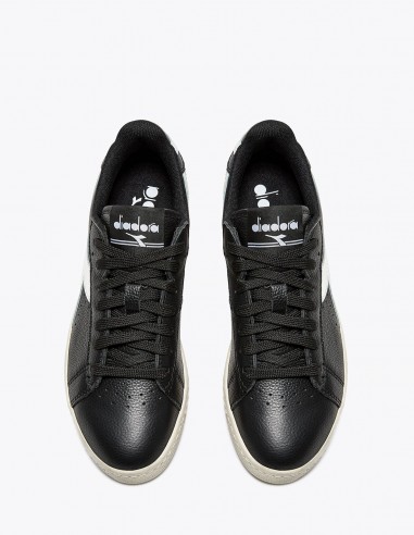 Diadora - Baskets Femme Gamel l Low Waxed Metal Noir - Hylton.fr