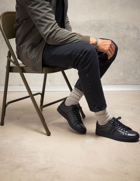 Redskins Baskets de ville Homme Noir buee