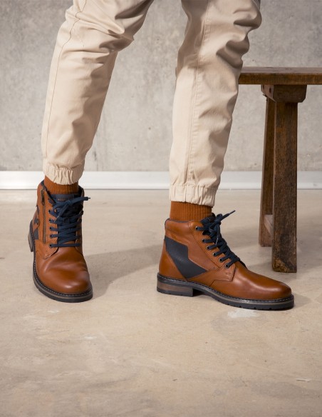 Bottines pour Homme Redskins Eternel ST841 - Cuir marron élégant