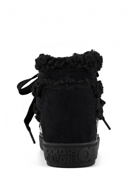 Bottes Femme - SnowBoot YSNOW400 Noir  Colors of California