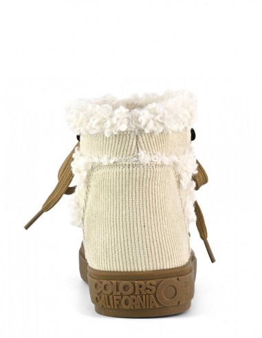Bottes YSNOW400 Blanc Colors of California - Hylton.fr