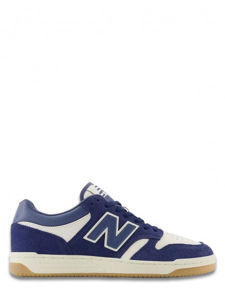 New Balance - Sneakers Homme 480 Bleu/Blanc - Hylton.fr