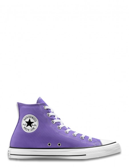 Converse - Sneakers Femme Chuck Classic Hi Mauve - Hylton.fr