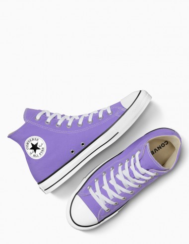 Converse - Sneakers Femme Chuck Classic Hi Mauve - Hylton.fr