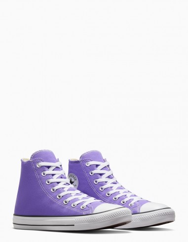 Converse - Sneakers Femme Chuck Classic Hi Mauve - Hylton.fr