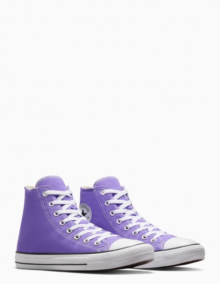 Converse - Sneakers Femme Chuck Classic Hi Mauve - Hylton.fr