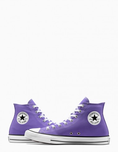 Converse - Sneakers Femme Chuck Classic Hi Mauve - Hylton.fr