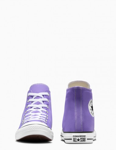 Converse - Sneakers Femme Chuck Classic Hi Mauve - Hylton.fr