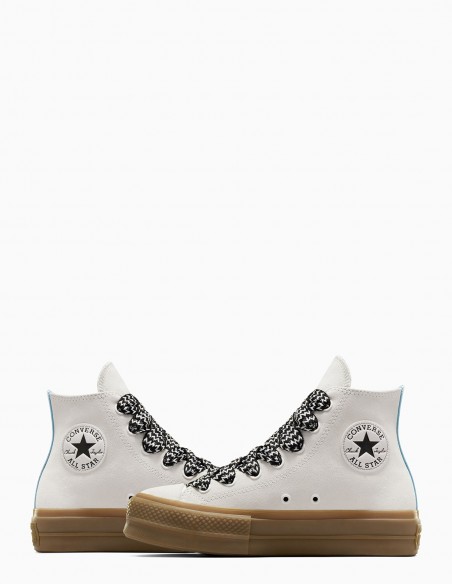 Converse - Sneakers Femme Ctas Lift Hi Blanc - Hylton.fr