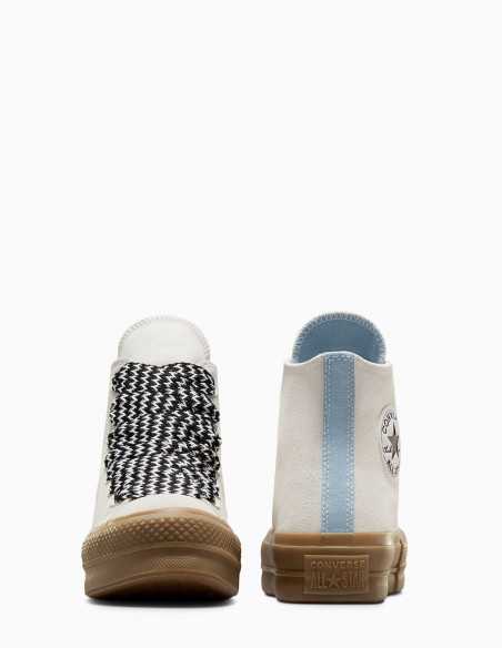 Converse - Sneakers Femme Ctas Lift Hi Blanc - Hylton.fr