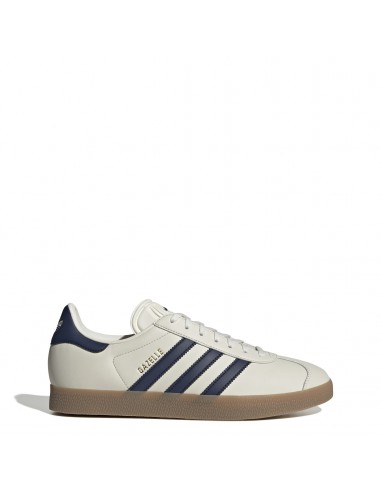 Adidas Gazelle Vintage Blanc Marine - Élégance & Tradition - Hylton.fr