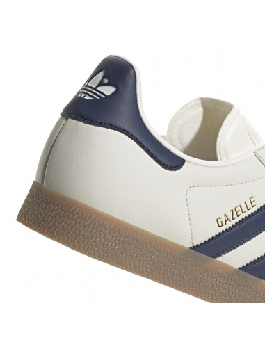 Adidas Gazelle Vintage Blanc Marine - Élégance & Tradition - Hylton.fr