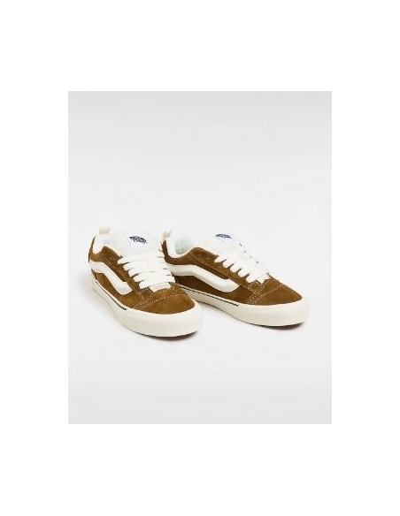 Vans Old Skool Marron et Blanc - Sneakers Classiques et Élégantes