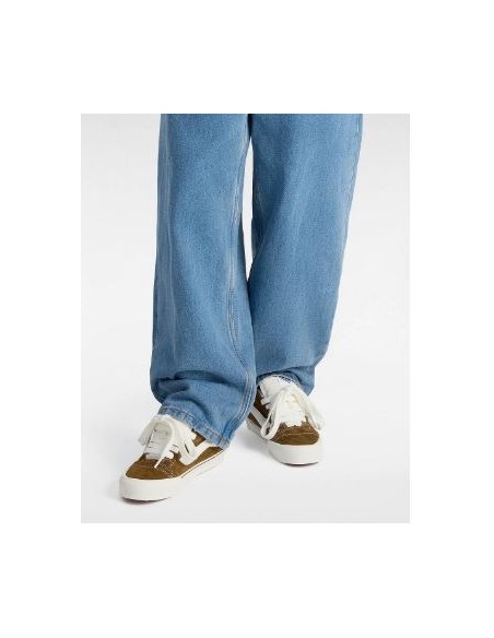 Vans Old Skool Marron et Blanc - Sneakers Classiques et Élégantes