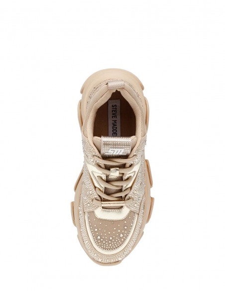 Steve Madden - Baskets de ville Femme Privy Sneaker Rose Gold - Hylton.fr
