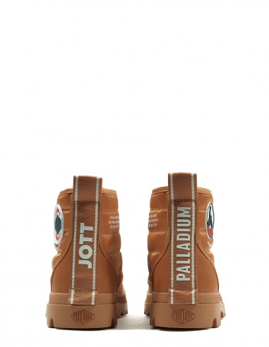 Bottes Palladium x JOTT Pampa Orange - Style Urbain et Collaboration Audacieuse