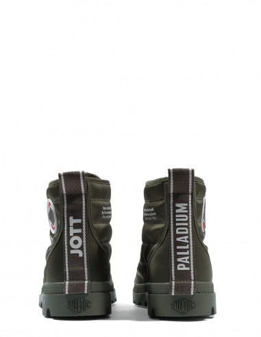 Bottes Palladium x JOTT Pampa Kaki - Collaboration Exclusif et Style Urbain